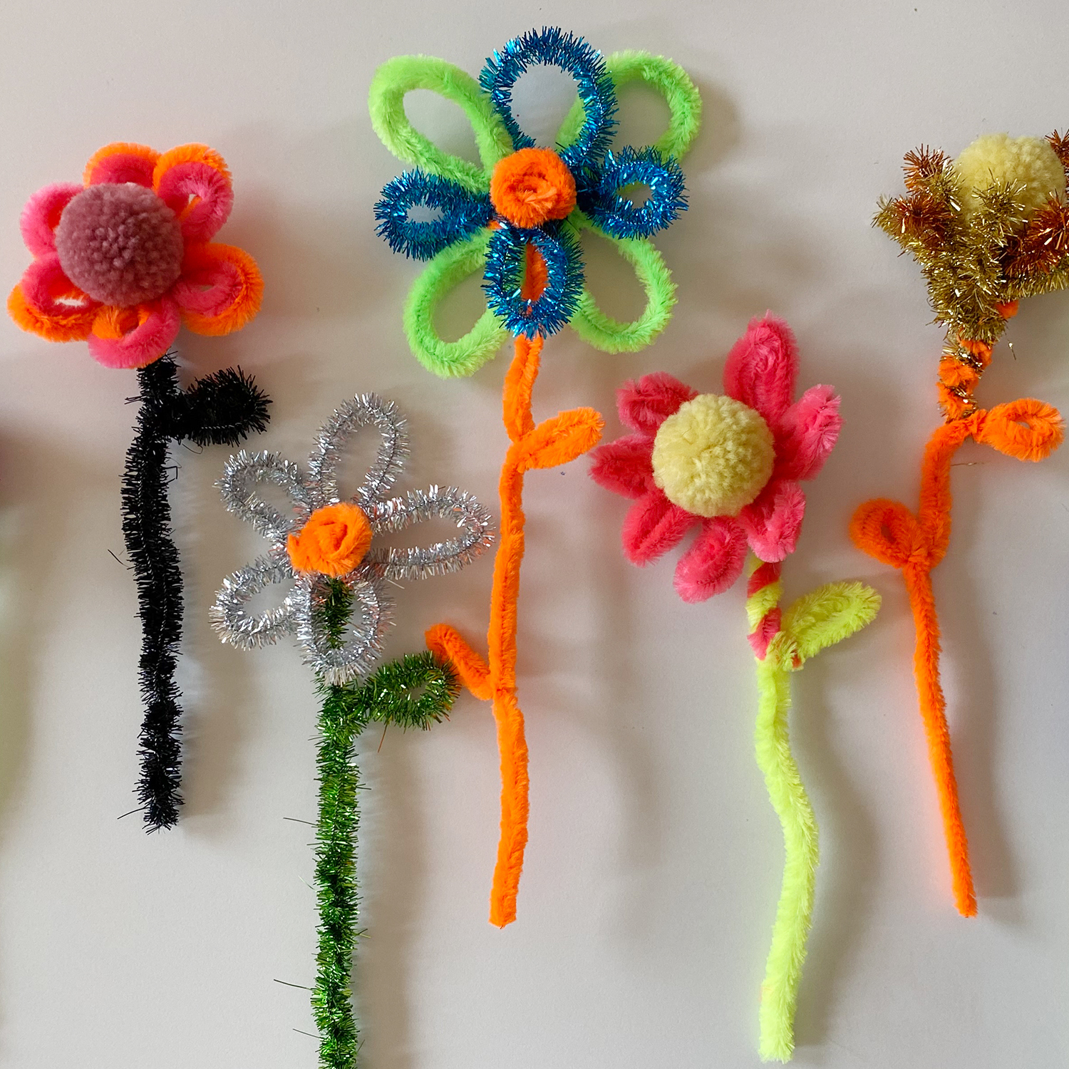 Variante 2: Chenille Blume