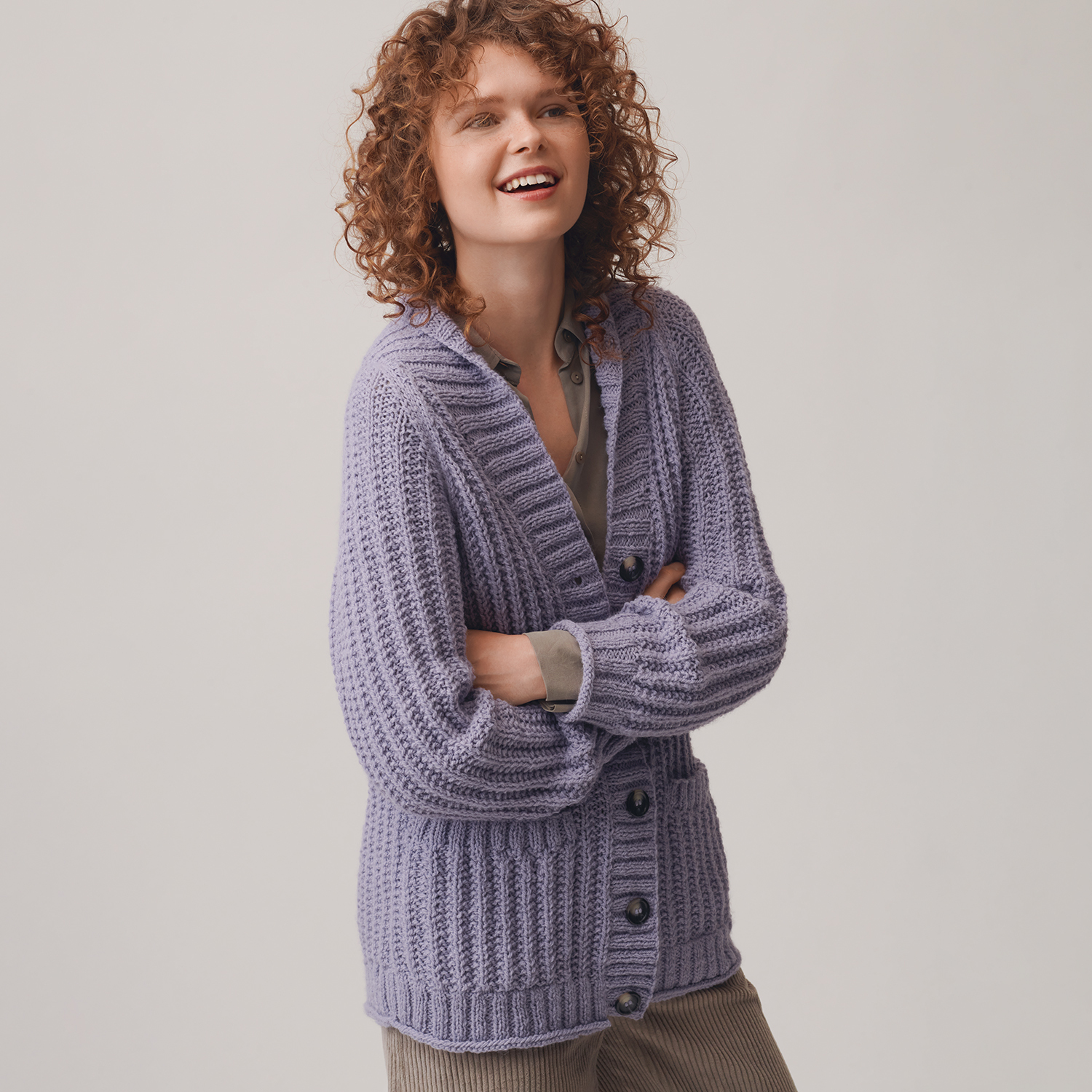 Strickanleitung Damenjacke aus Creative Soft Wool aran