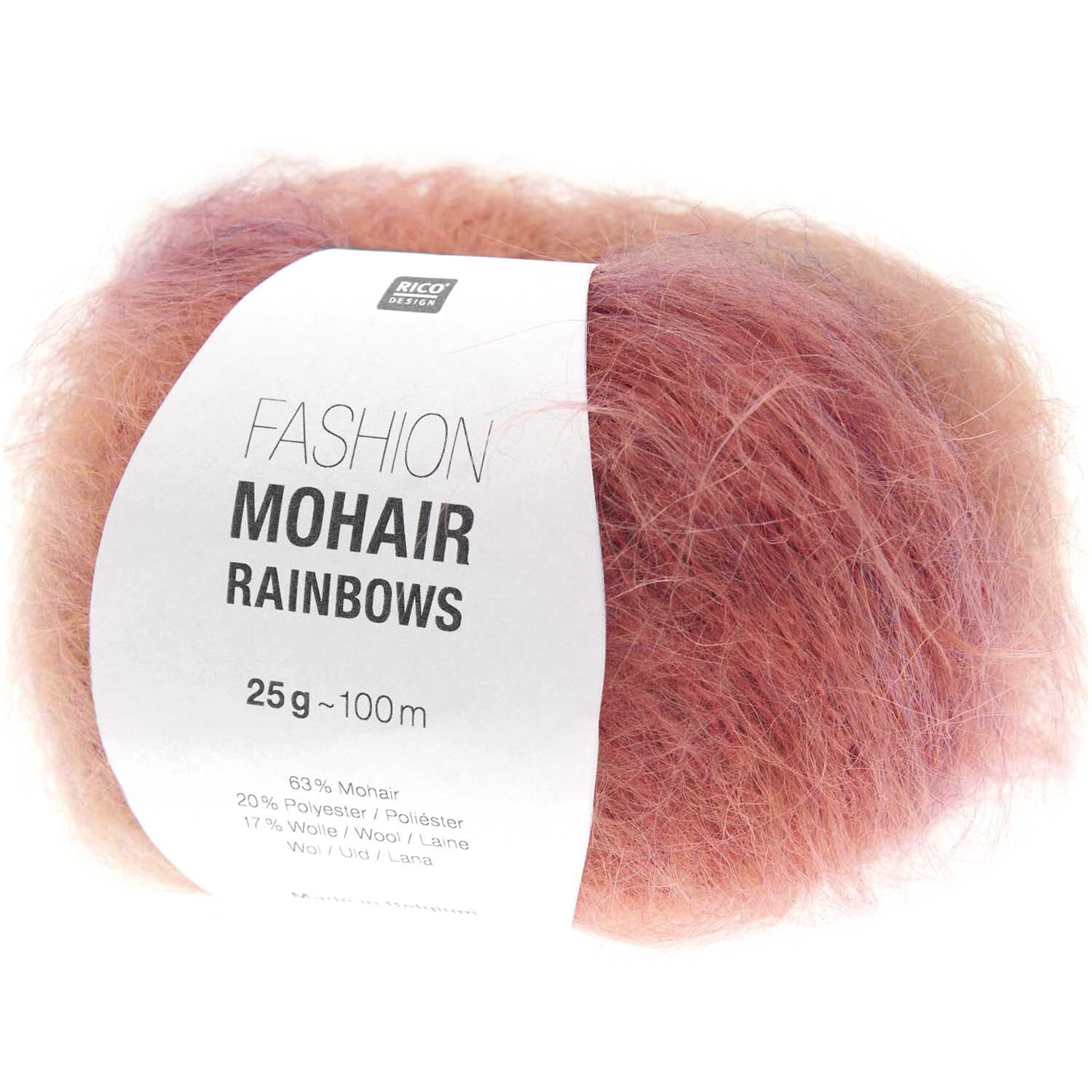 Fashion Mohair Rainbows