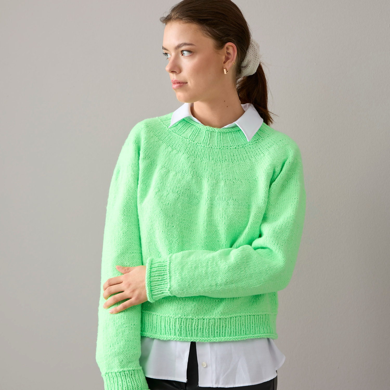 Essentials Vegan Cashmere Neon aran