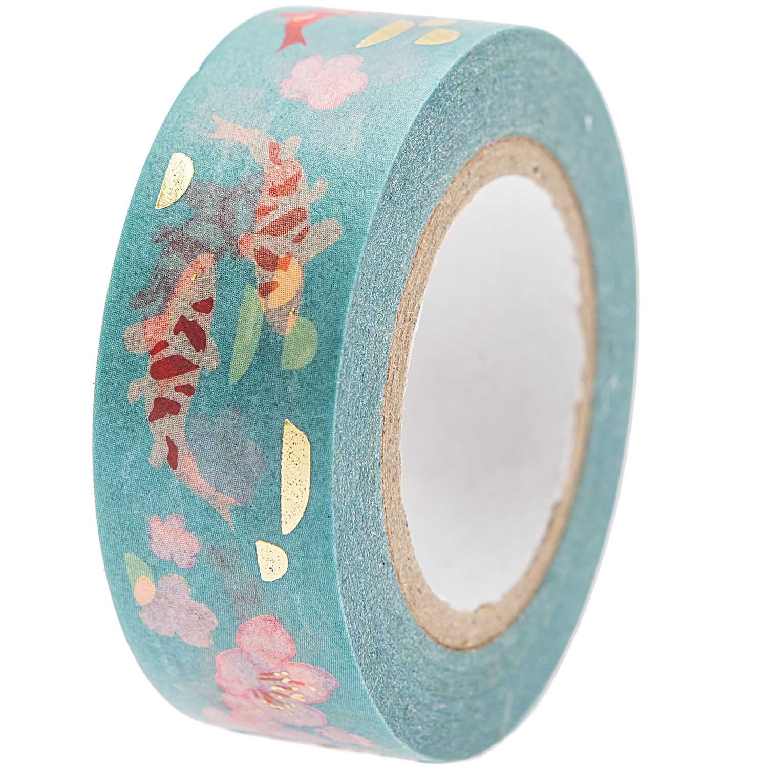 Paper Poetry Tape Jardin Japonais Kois & Blumen 1,5cm 10m