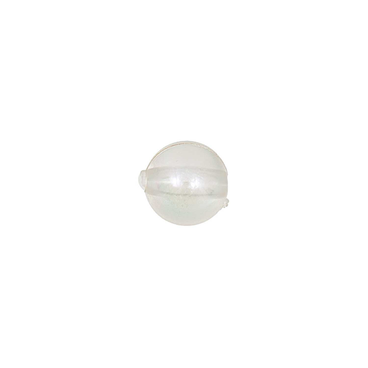 Acrylkugel transparent irisierend 8mm 12 Stück