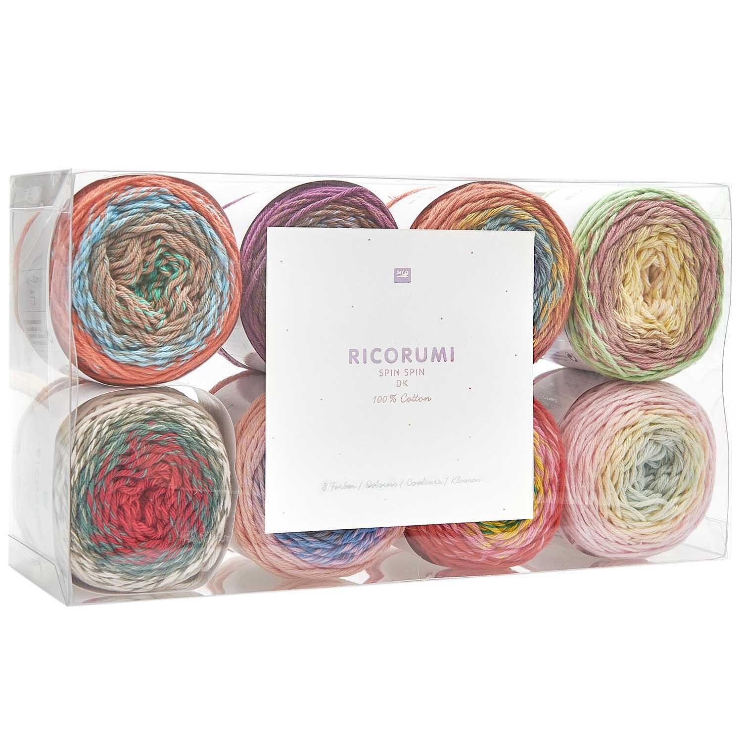 Ricorumi Spin Spin dk Set 8 Farben 50g