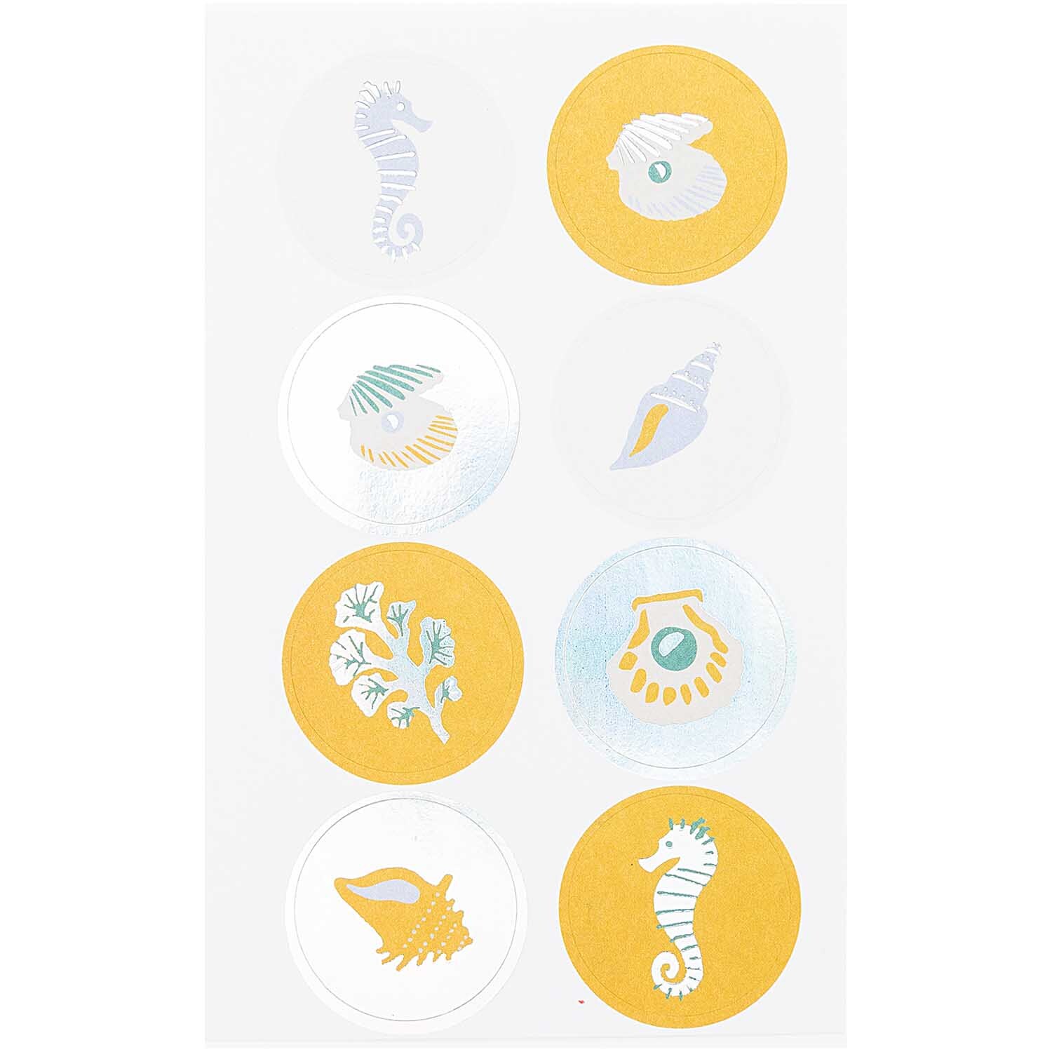 Paper Poetry Sticker Mermaid Muscheln 85 Stück