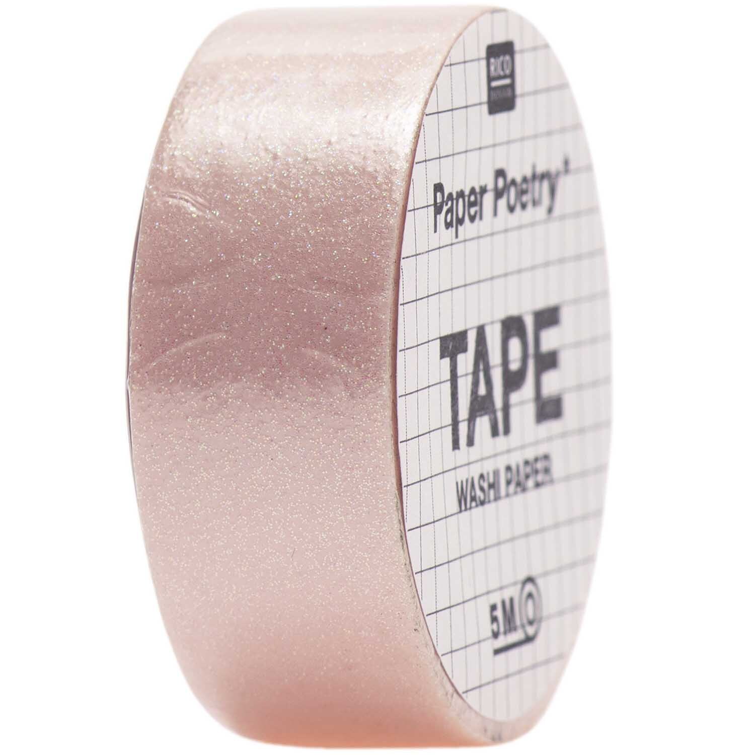 Paper Poetry Tape Glitter 15mm 5m