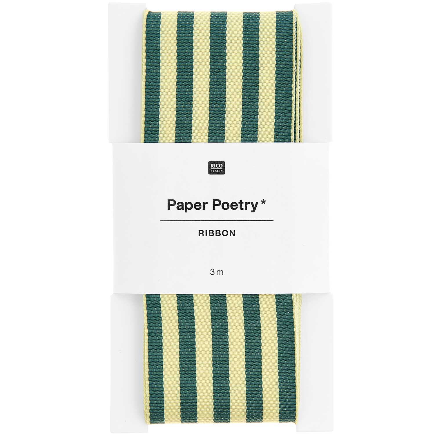 Paper Poetry Webband Streifen 38mm 3m