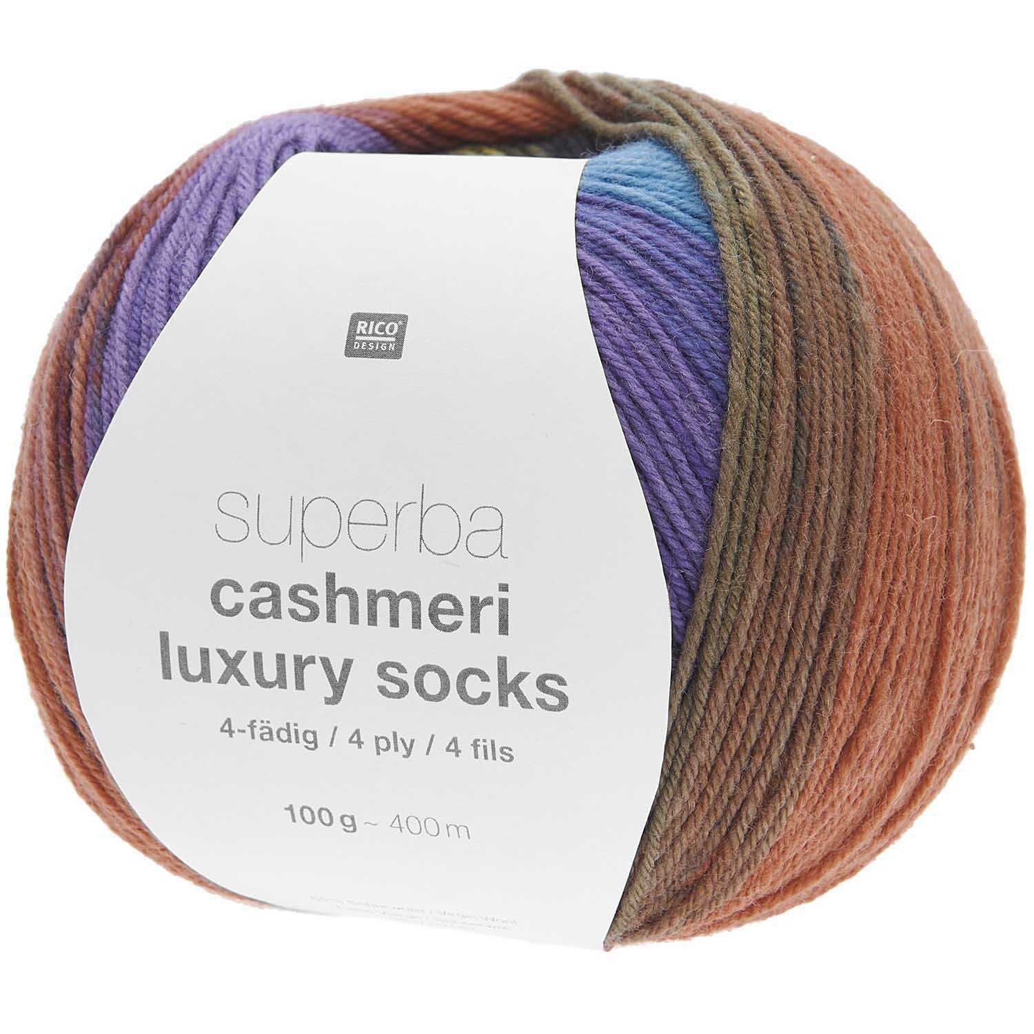 Superba Cashmeri Luxury Socks 4fädig