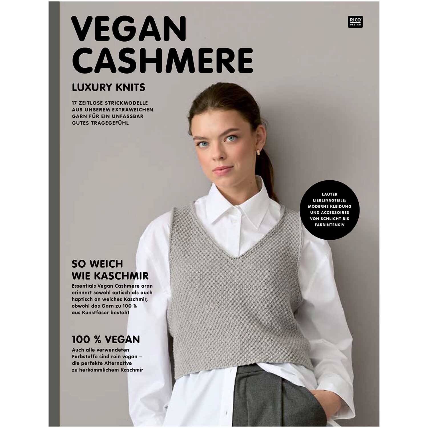 Strickset Top Modell 09a aus Vegan Cashmere