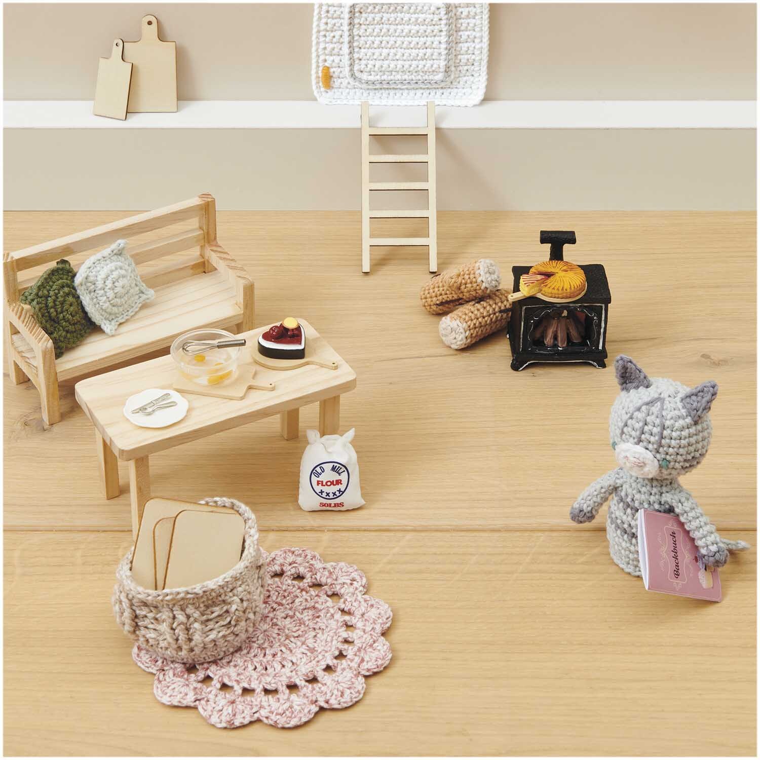 Miniatur Kuchen Set 6teilig