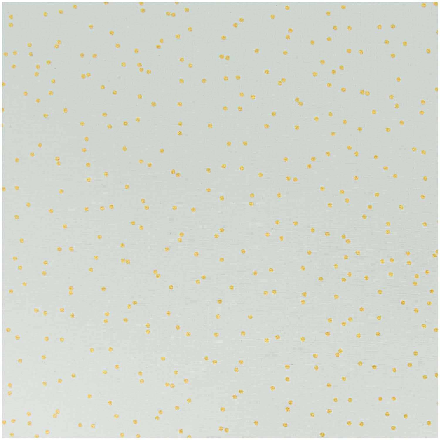 Stoff Punkte mint-gold 140cm