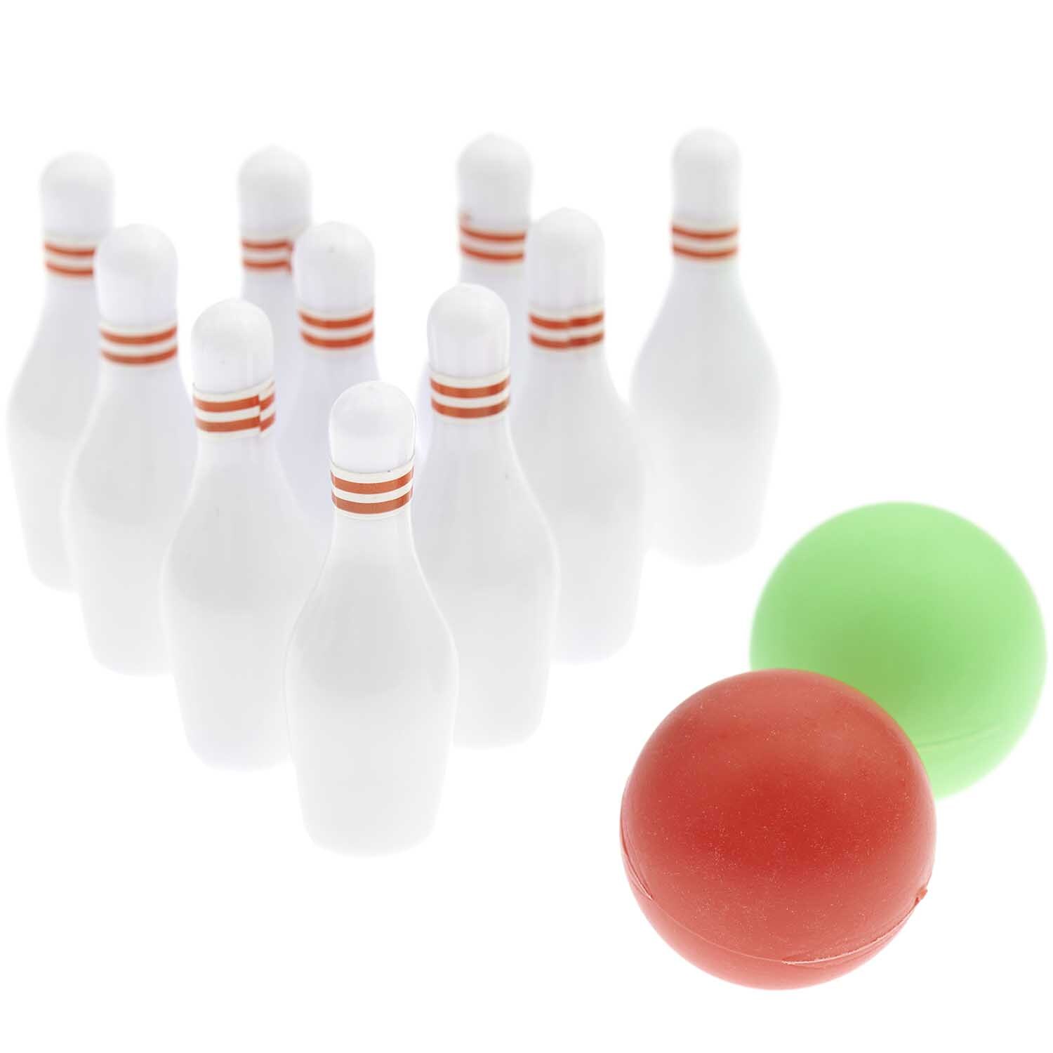 Miniatur Bowling Set 12teilig