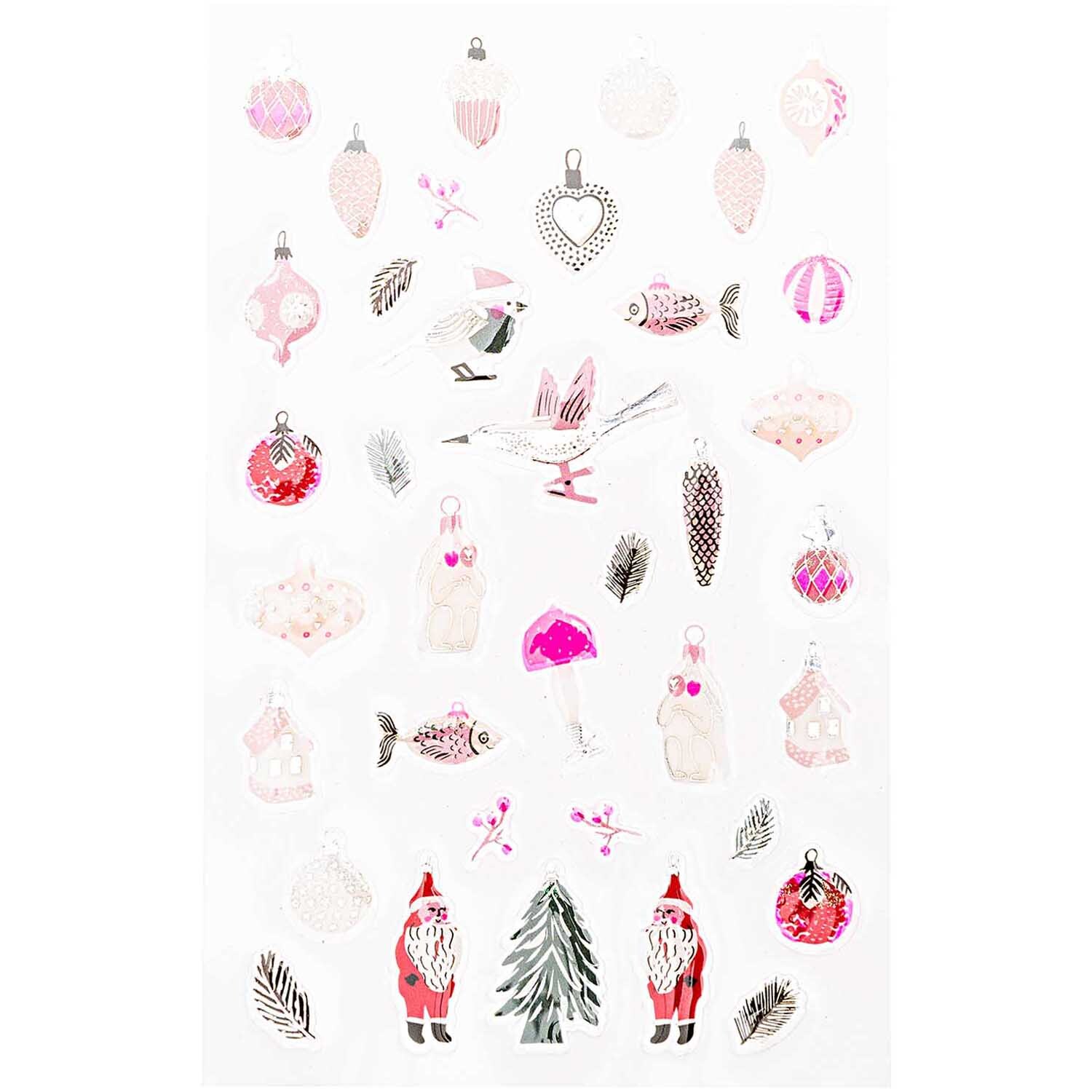 Paper Poetry Gelsticker Nostalgic Christmas pastell