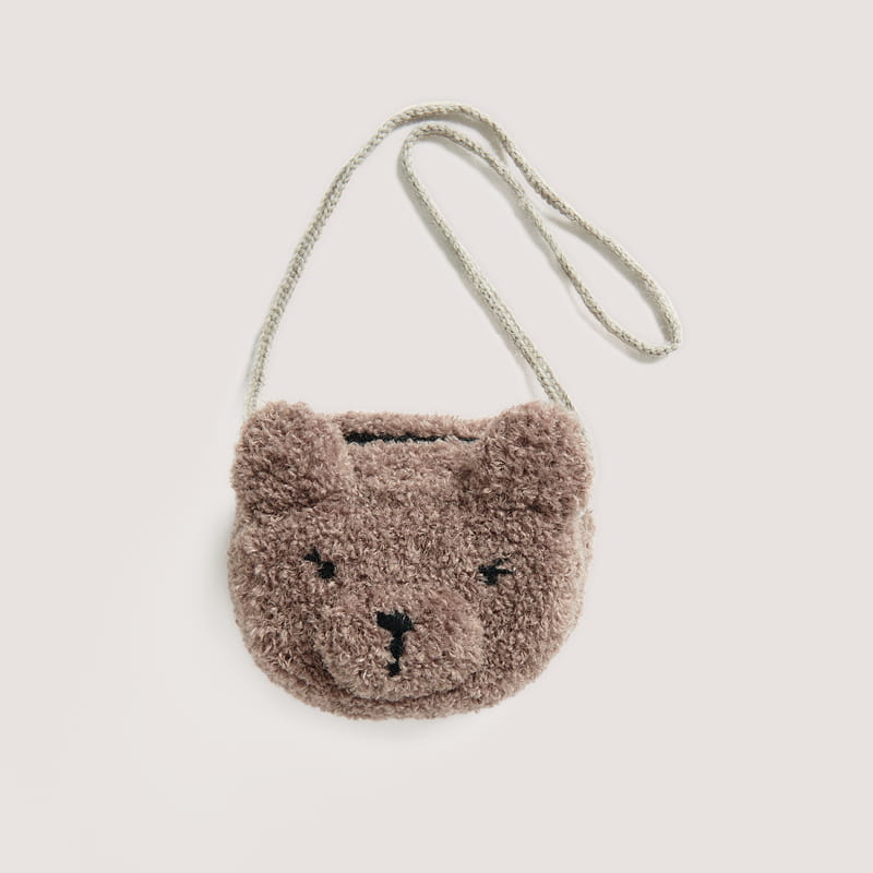 Gestrickte Teddytasche für Kinder