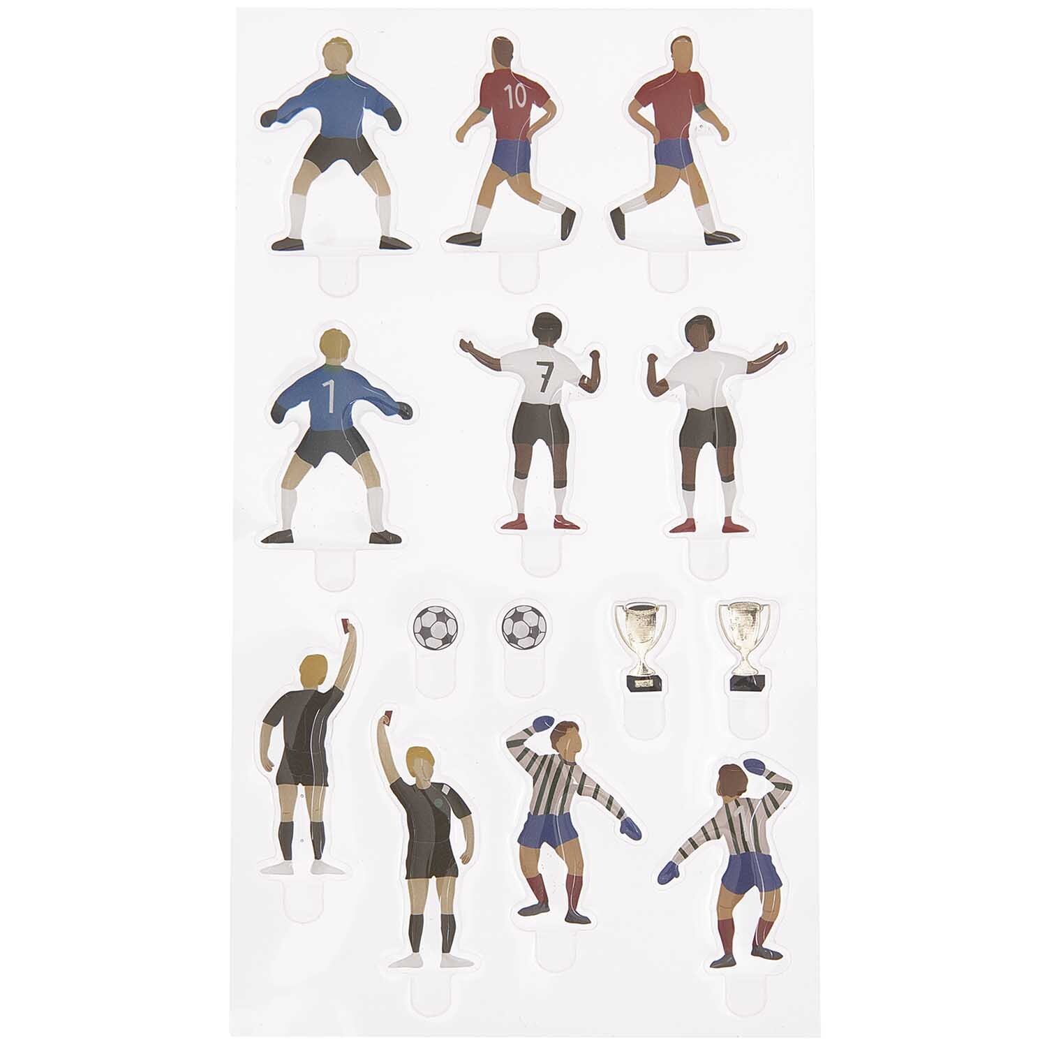 Figurico Gelsticker Fußballspieler