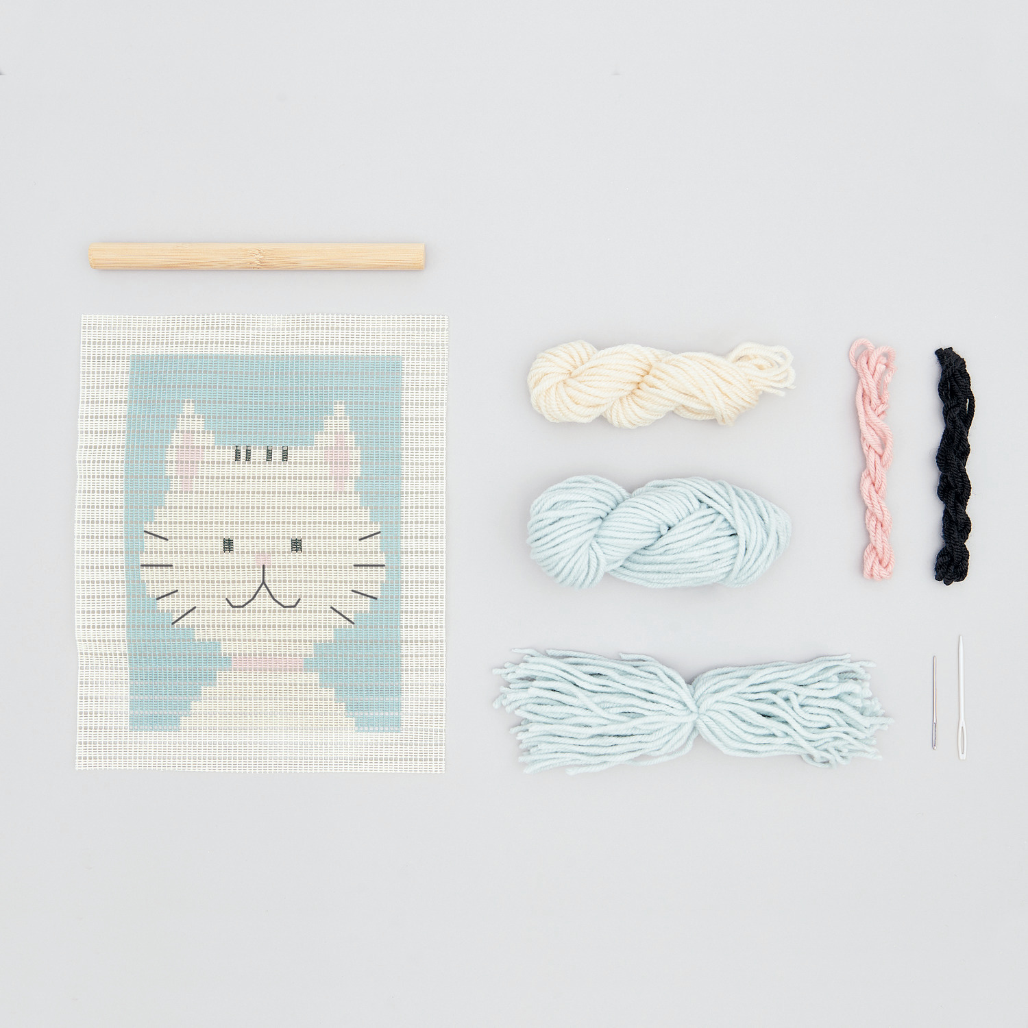 Longstitch Stickpackung Katze