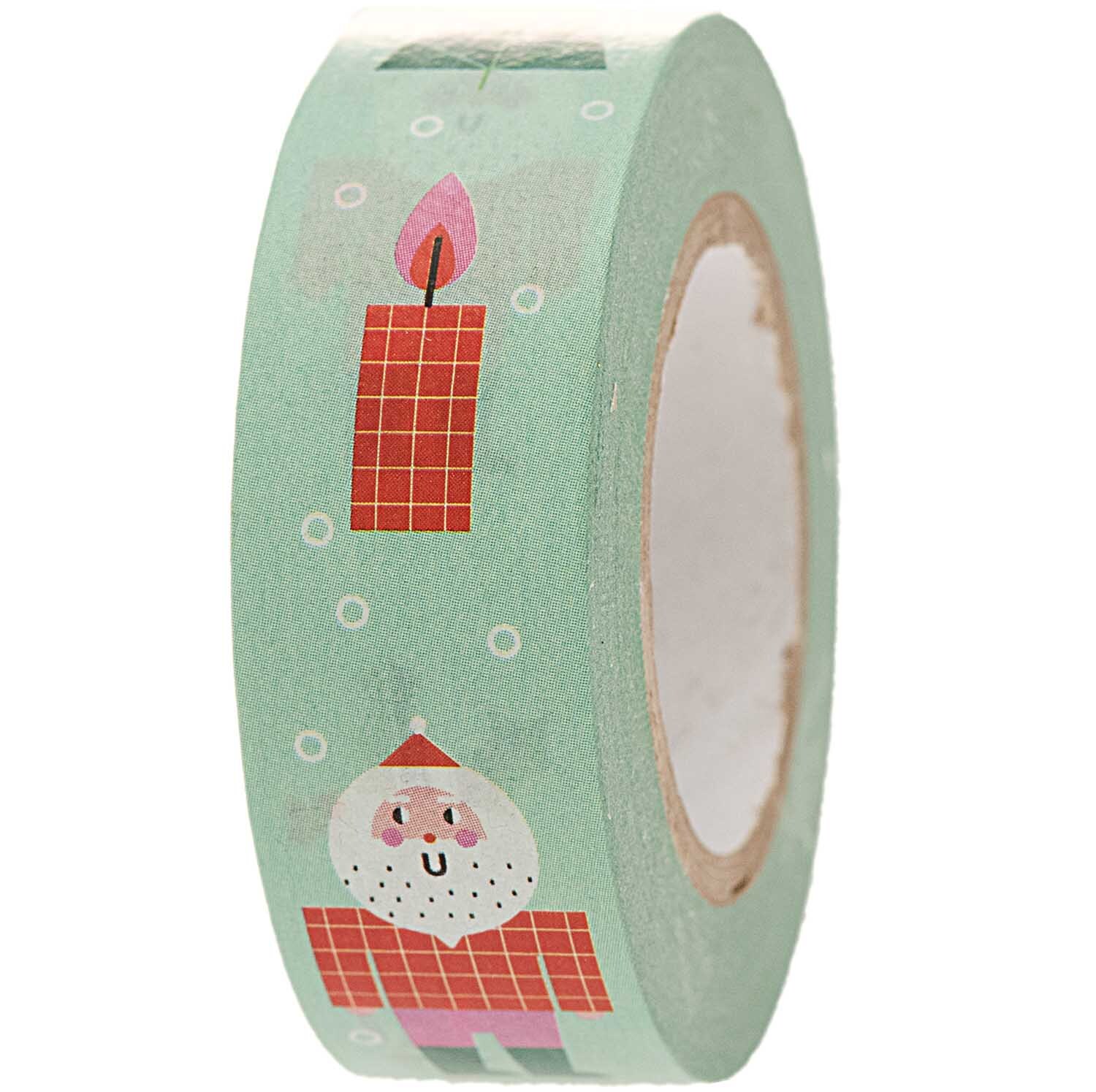 Paper Poetry Tape Weihnachtsfiguren mint 1,5cm 10m