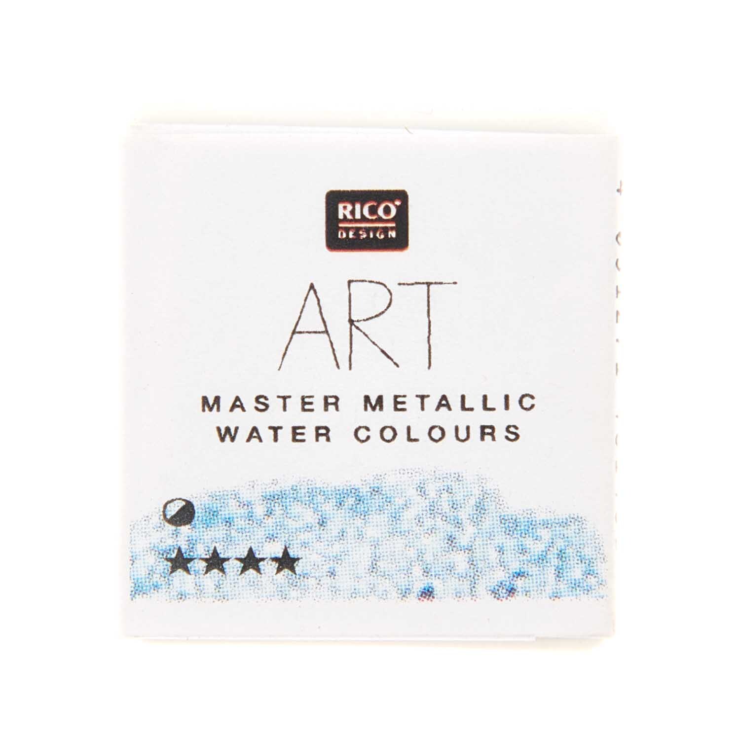 ART Master Metallic Aquarellfarbe halbes Näpfchen