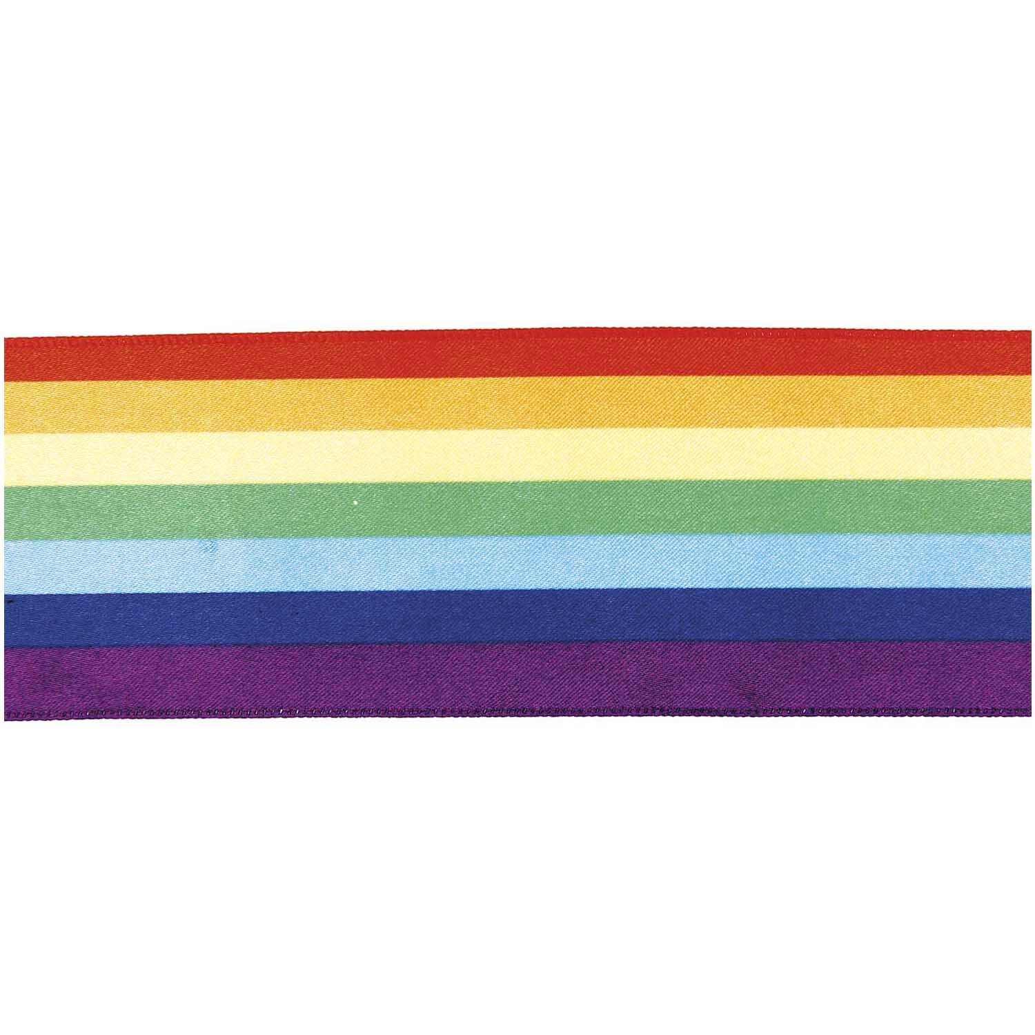 Dekoband Regenbogen 6cm 3m